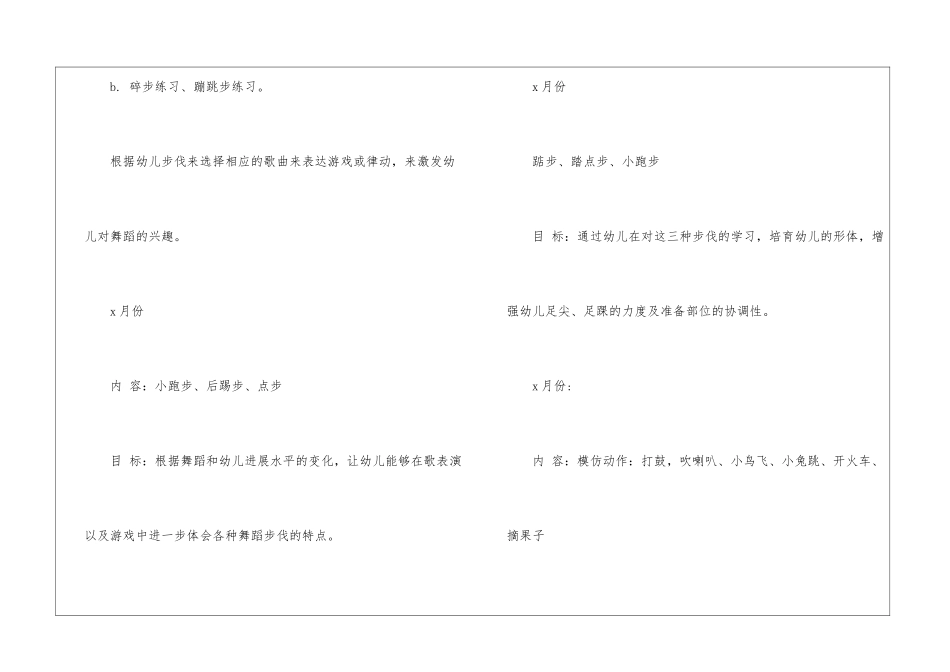 关于舞蹈教学工作计划六篇_第2页