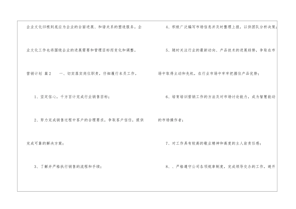 关于营销计划四篇_第3页