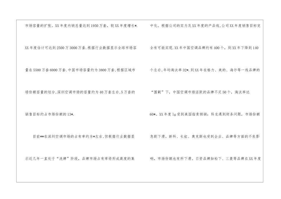 关于营销计划模板汇编五篇_第2页