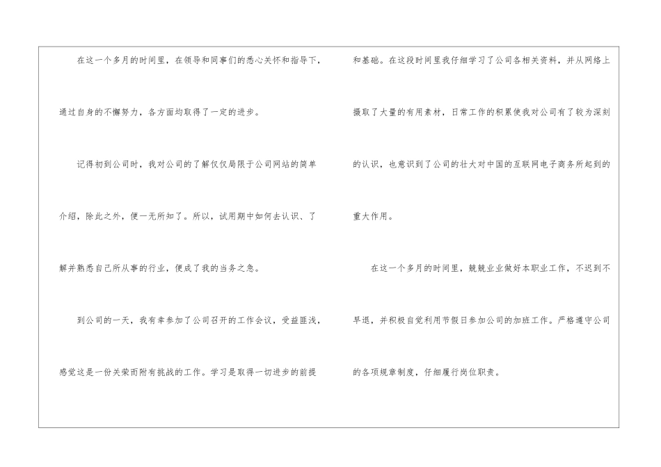 关于试用期工作计划集合五篇_第3页