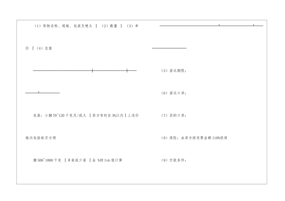 关于贸易合同汇编15篇_第2页