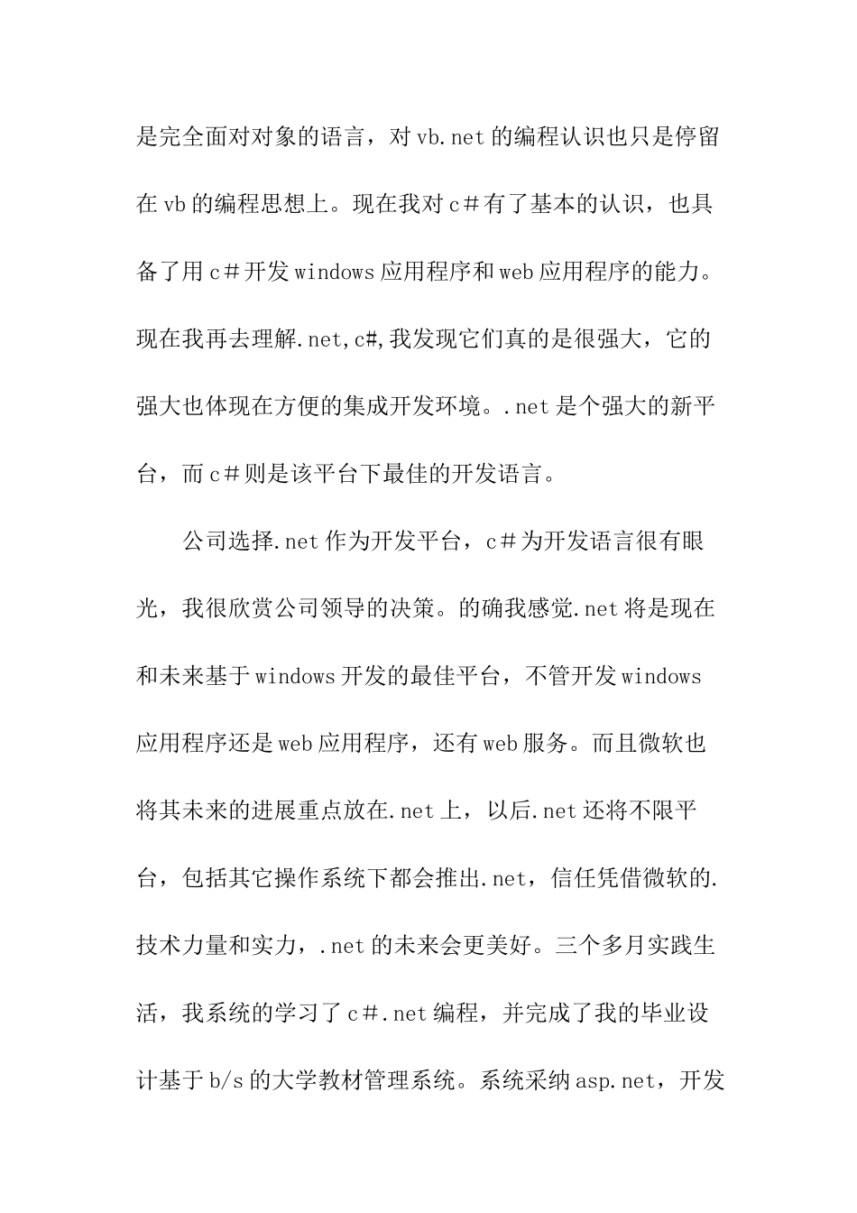 关于软件公司的实践报告_第2页