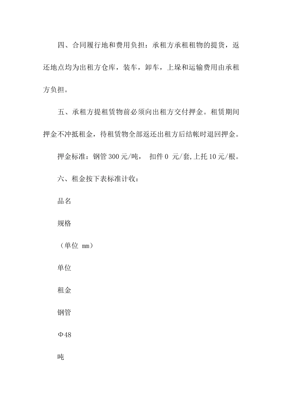 关于钢管租赁合同汇编六篇_第2页