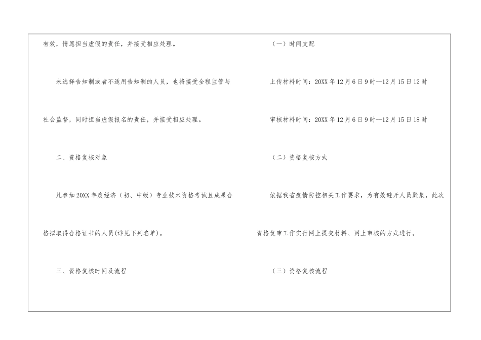 关于青海省2024年度经济专业技术资格考试成绩合格人员资格复核工作的通知_第2页