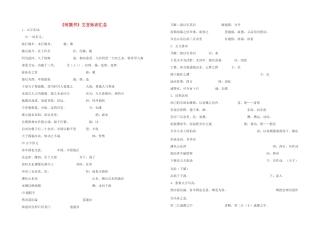 高中语文《河渠书》文言知识汇总素材 苏教版选修《史记选读》-苏教版高二选修语文素材