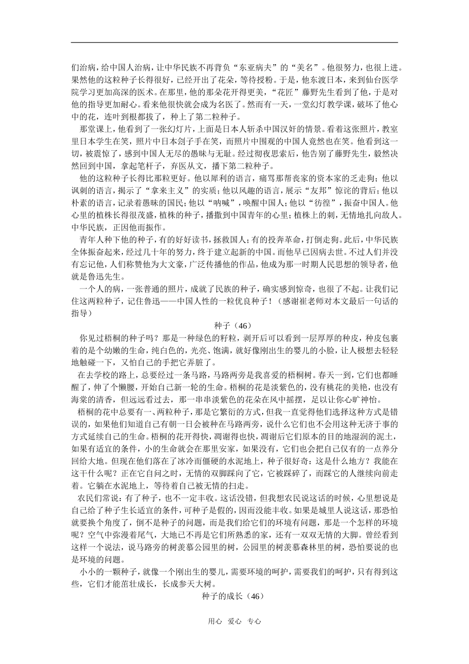 高中语文09西城一模作文范文_第2页