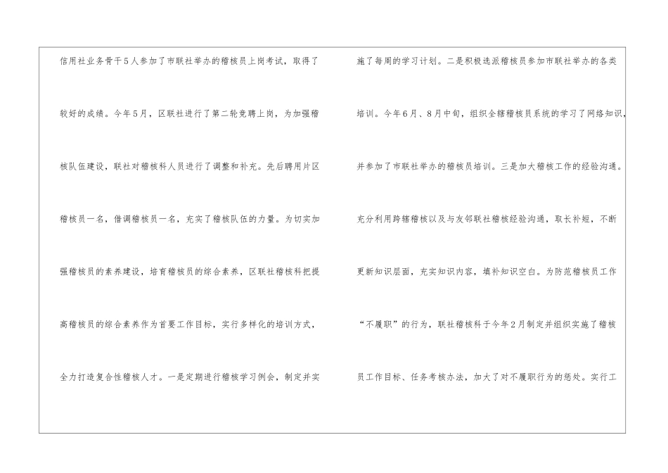 农村信用社稽核监察工作总结-_第2页