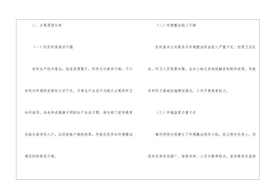 农村环境整治情况调研报告_第3页