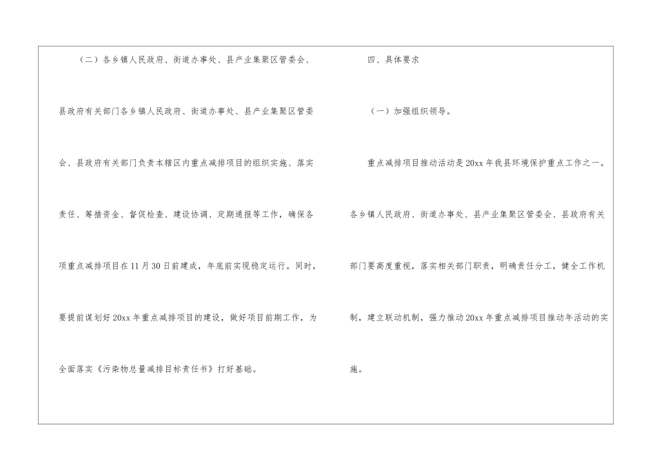 减排项目活动实施工作方案_第2页