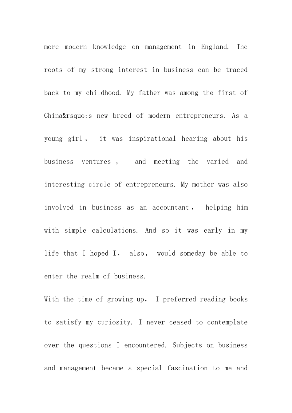 出国留学申请书优秀范文_第2页