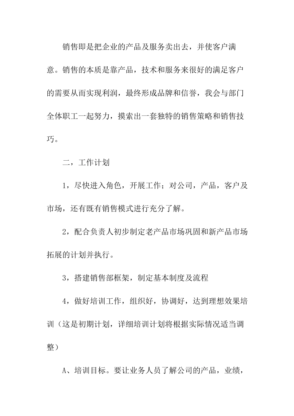 出差销售工作计划_第3页