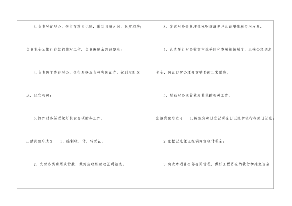 出纳岗位职责_第3页