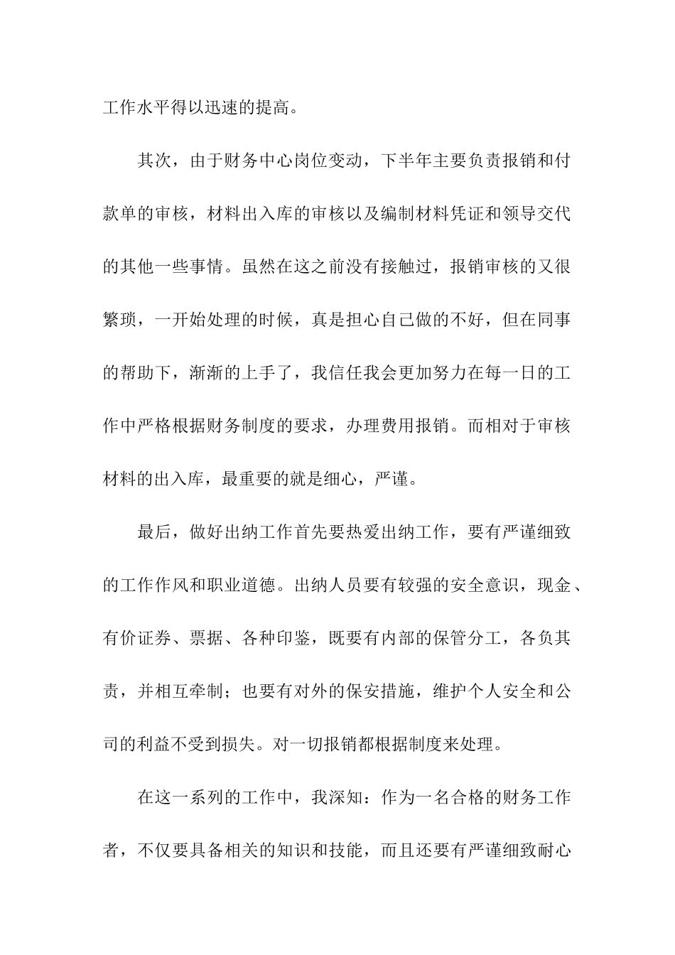 出纳年度工作总结_第2页