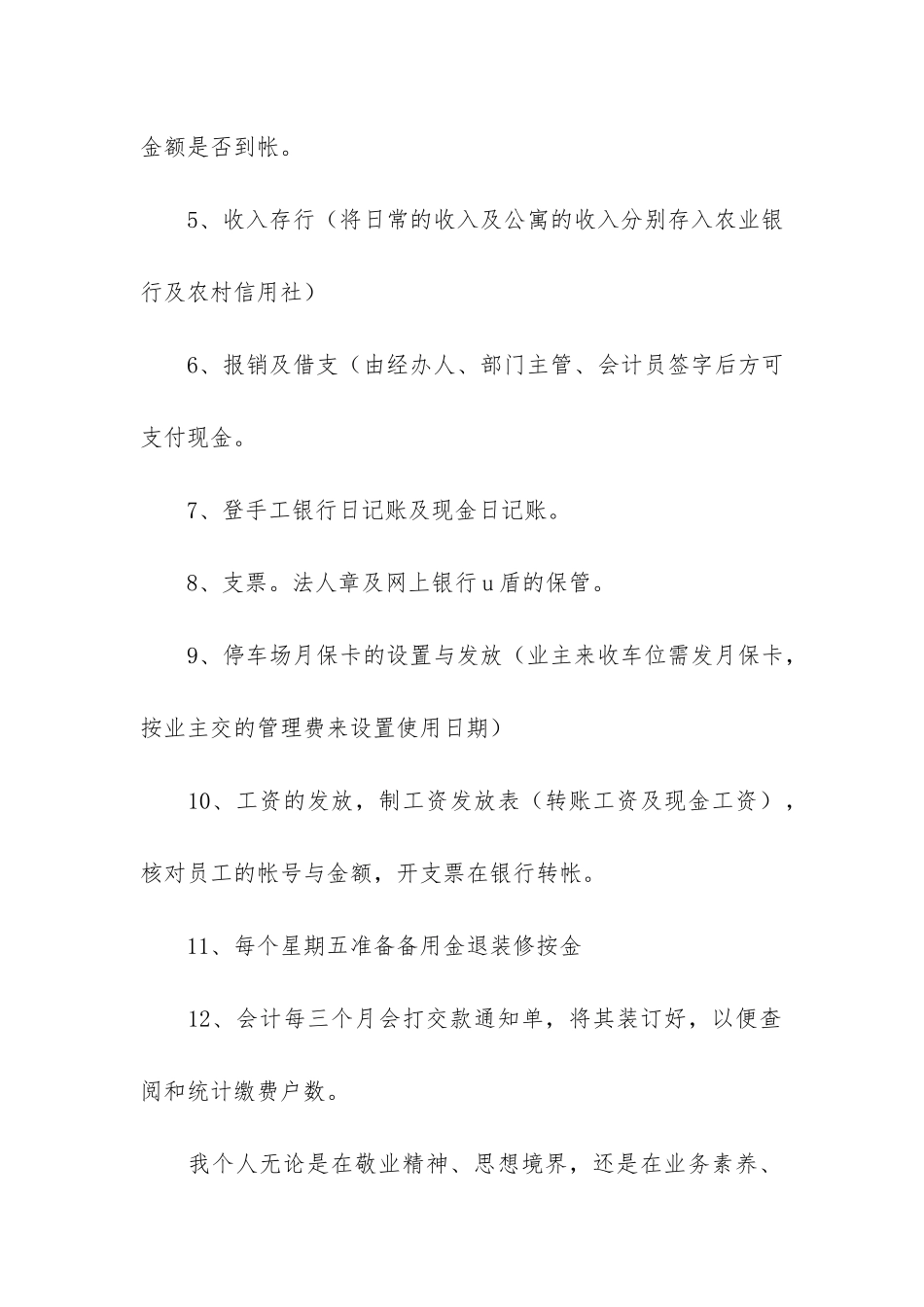 出纳年终个人工作总结12篇-出纳的个人年终总结_第2页