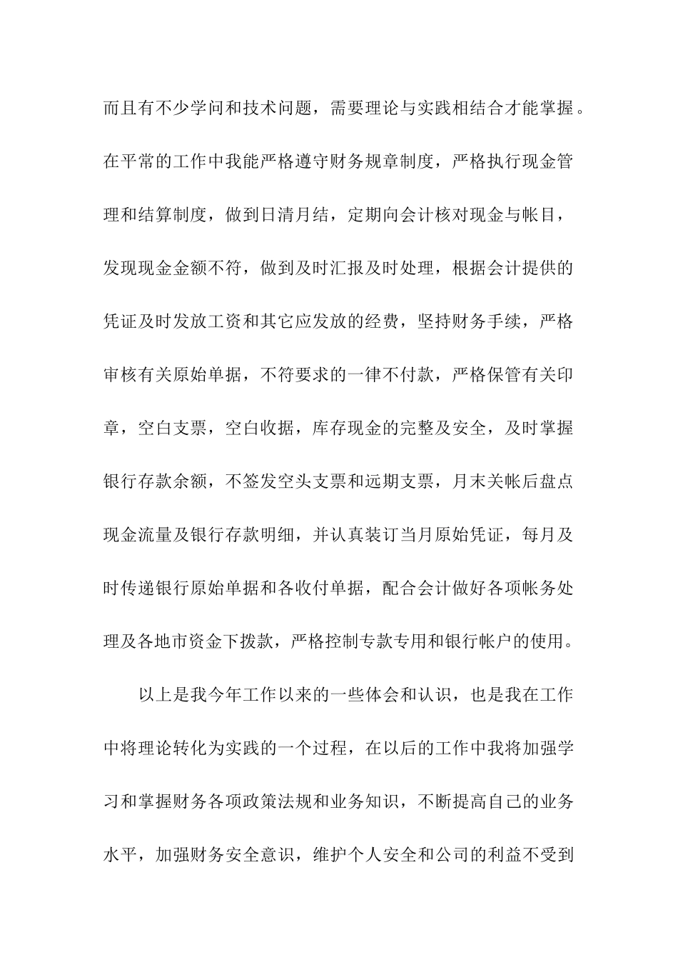 出纳年终总结-_第2页