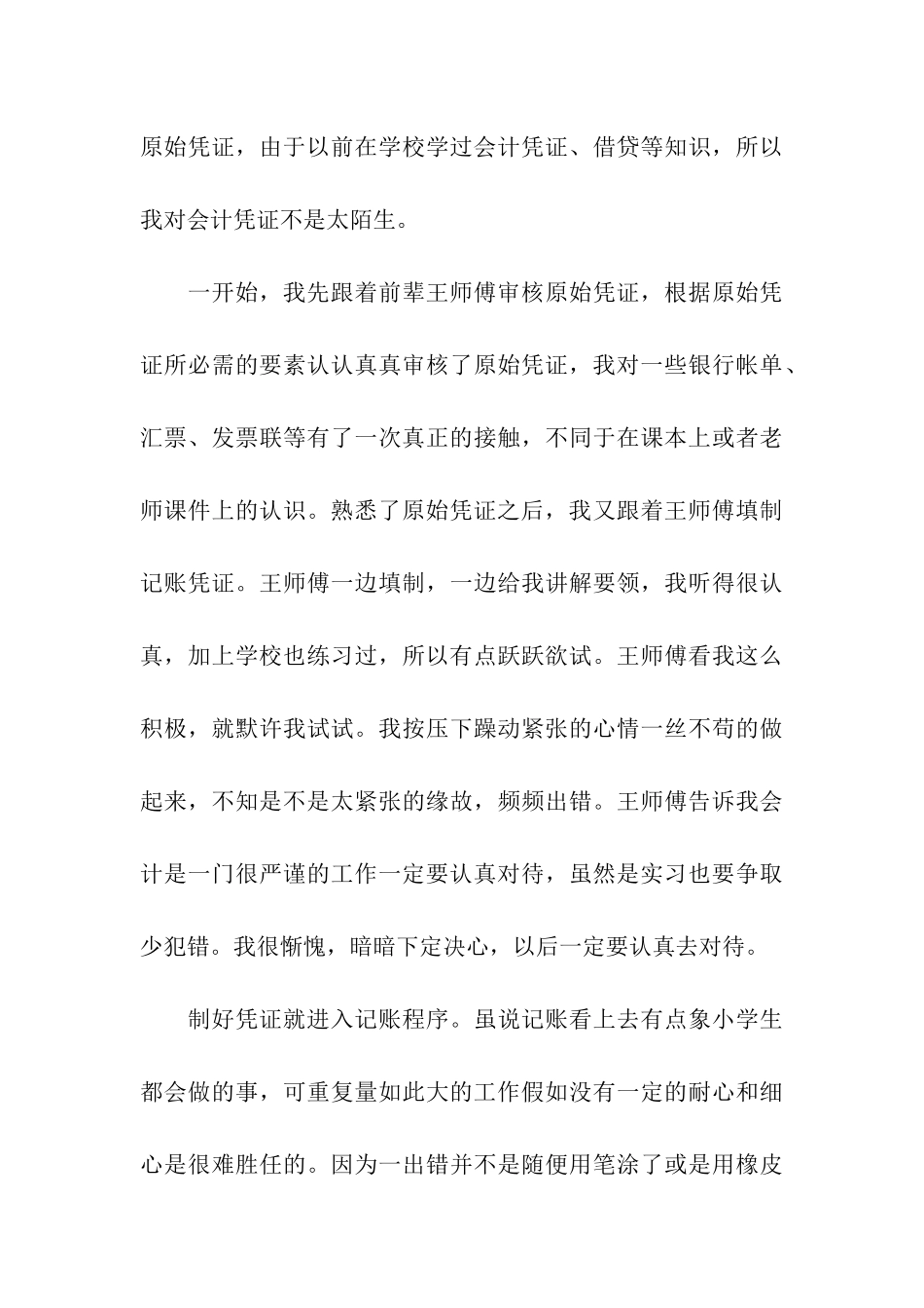 出纳的实习总结12篇_第3页