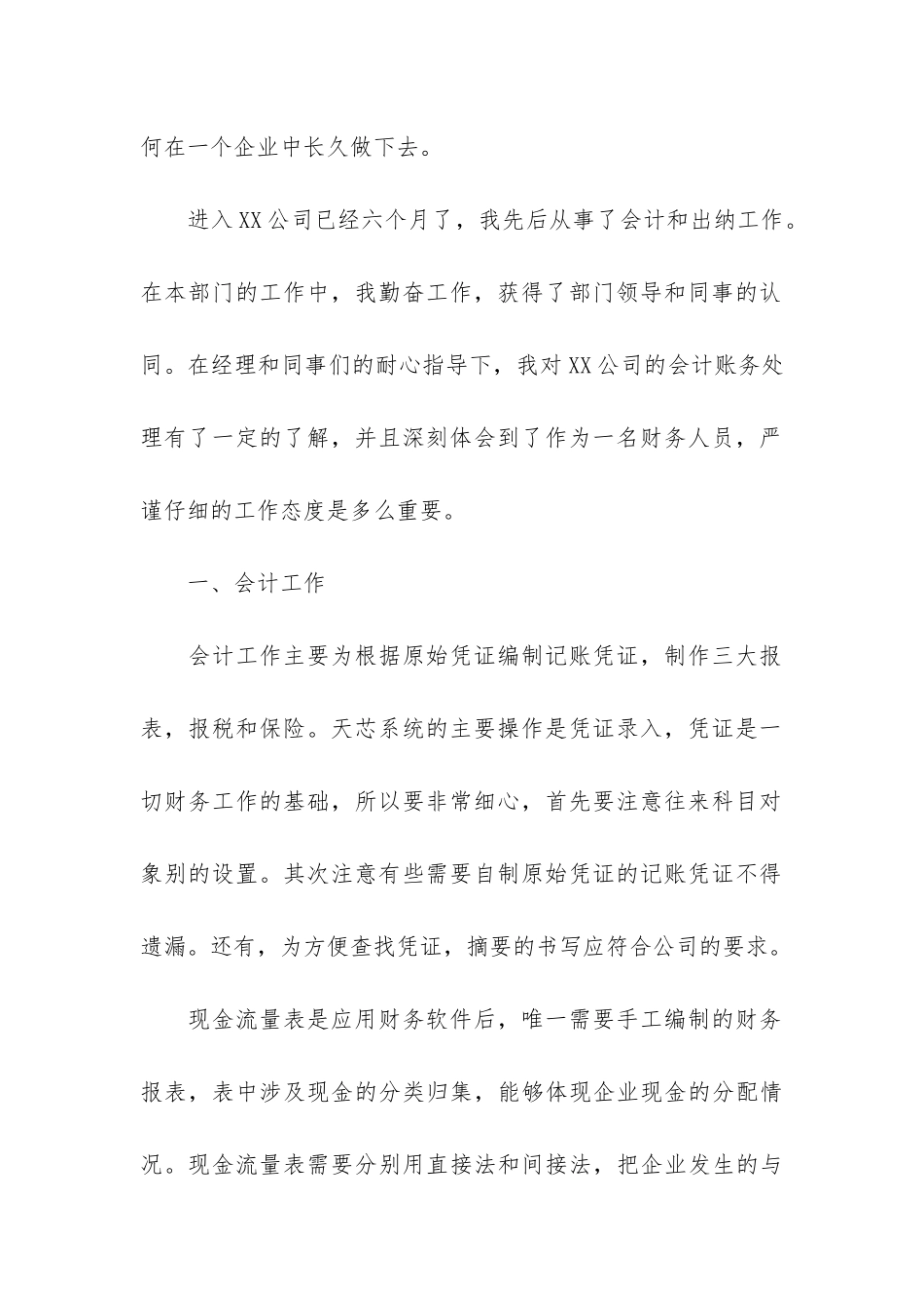 出纳试用期个人转正工作总结3篇_第2页