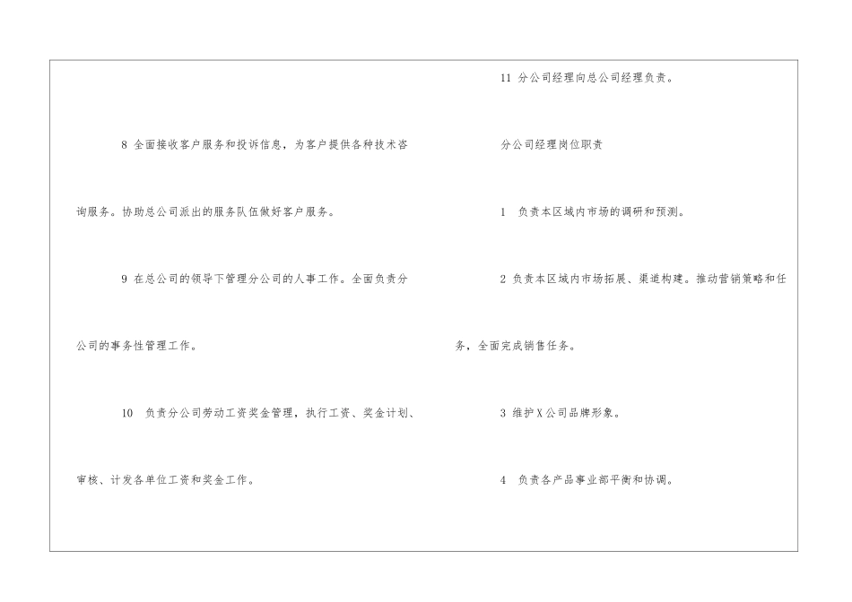 分公司营销岗位职责--_第2页