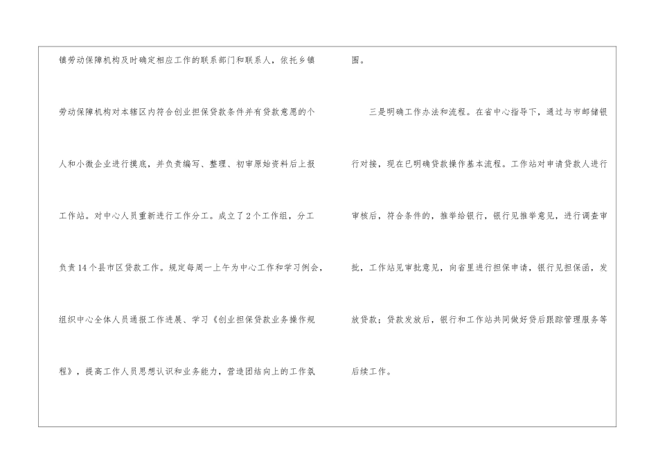 创业担保贷款工作总结_第2页