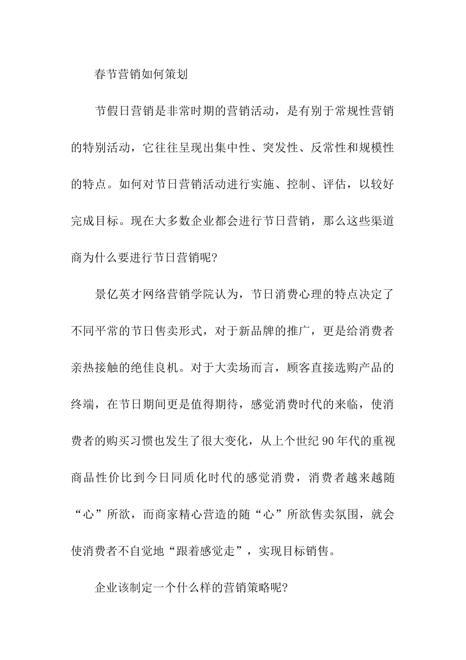 创意营销策划方案_第2页