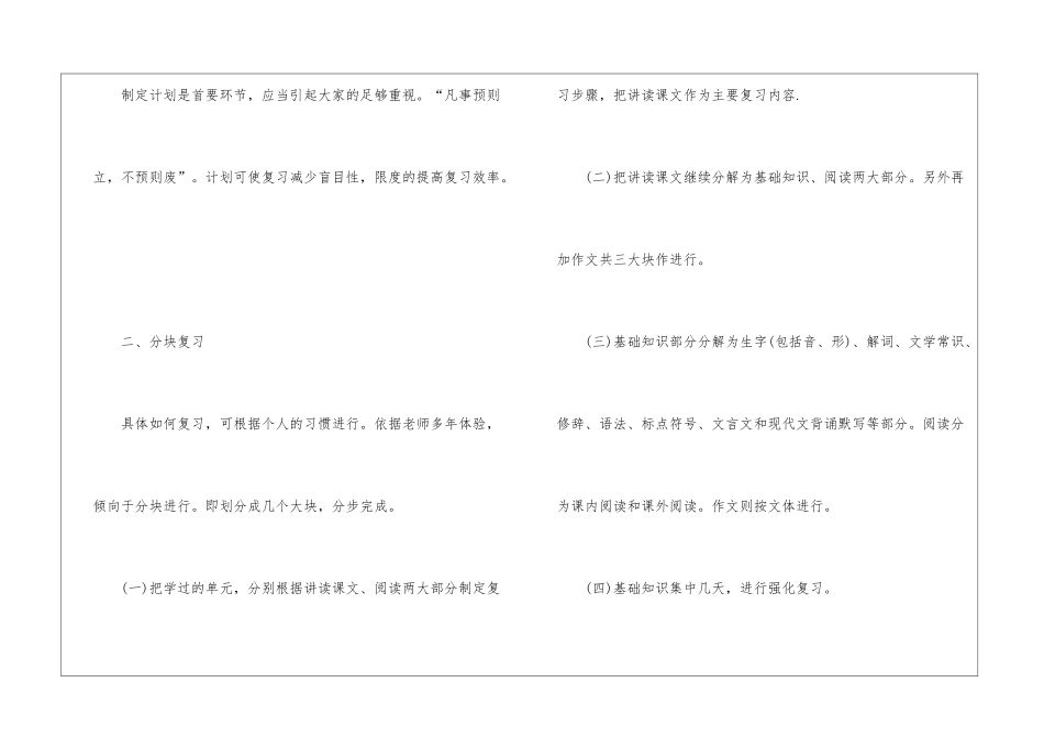 初一语文复习方法指导归纳_第3页