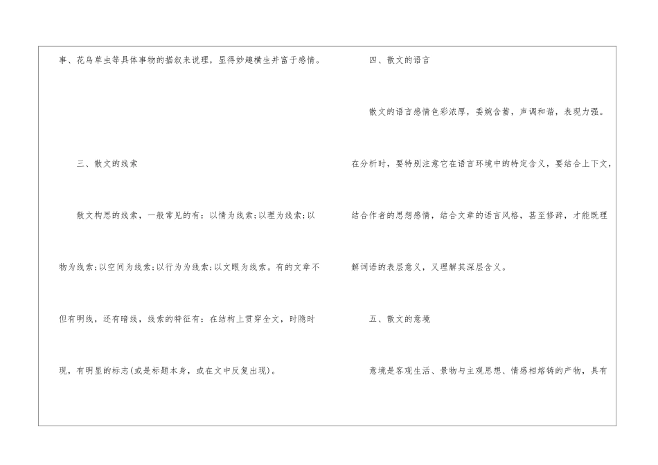 初一语文散文阅读解题技巧必看_第3页