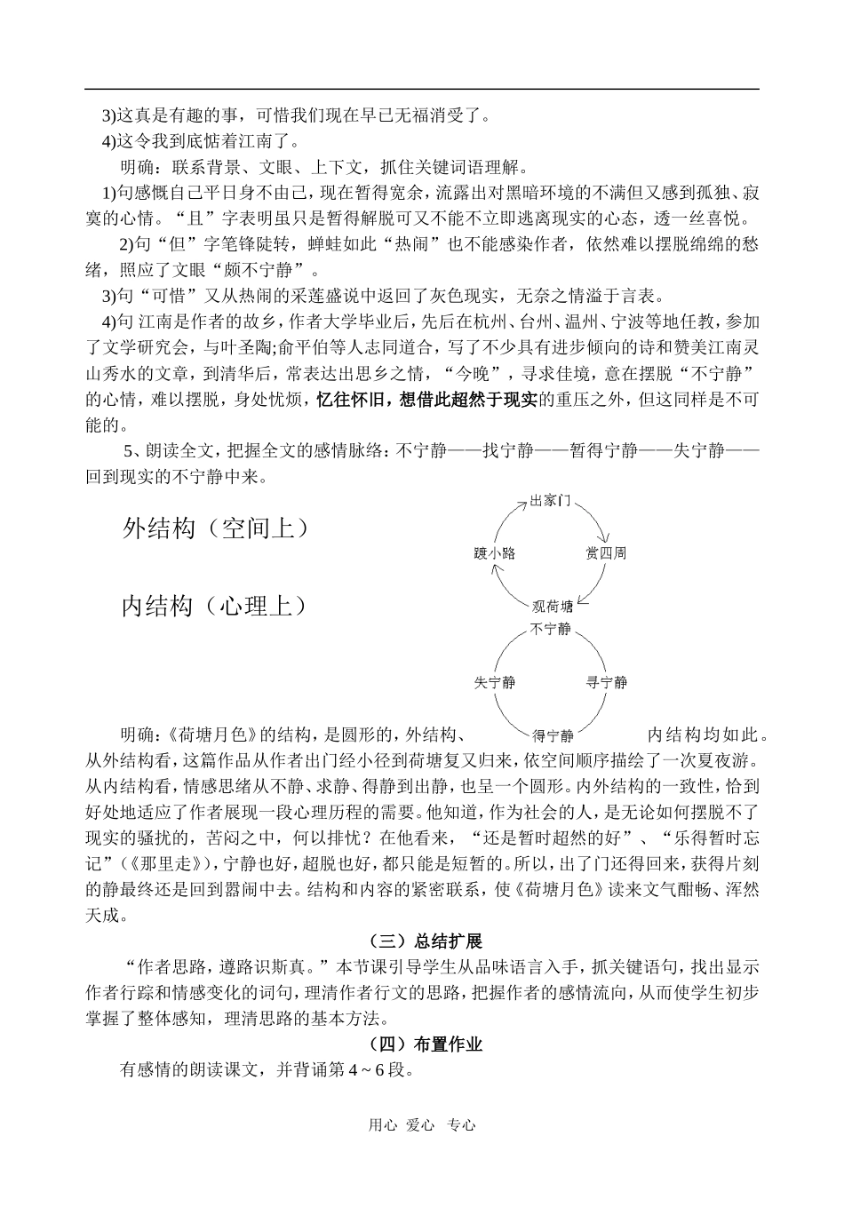 高中语文：3.9《荷塘月色》素材（粤教版必修1）_第3页
