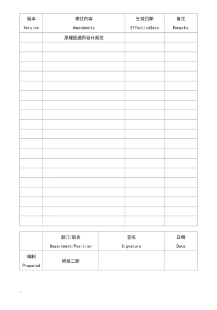 公司电子元件测试规范-(终稿)