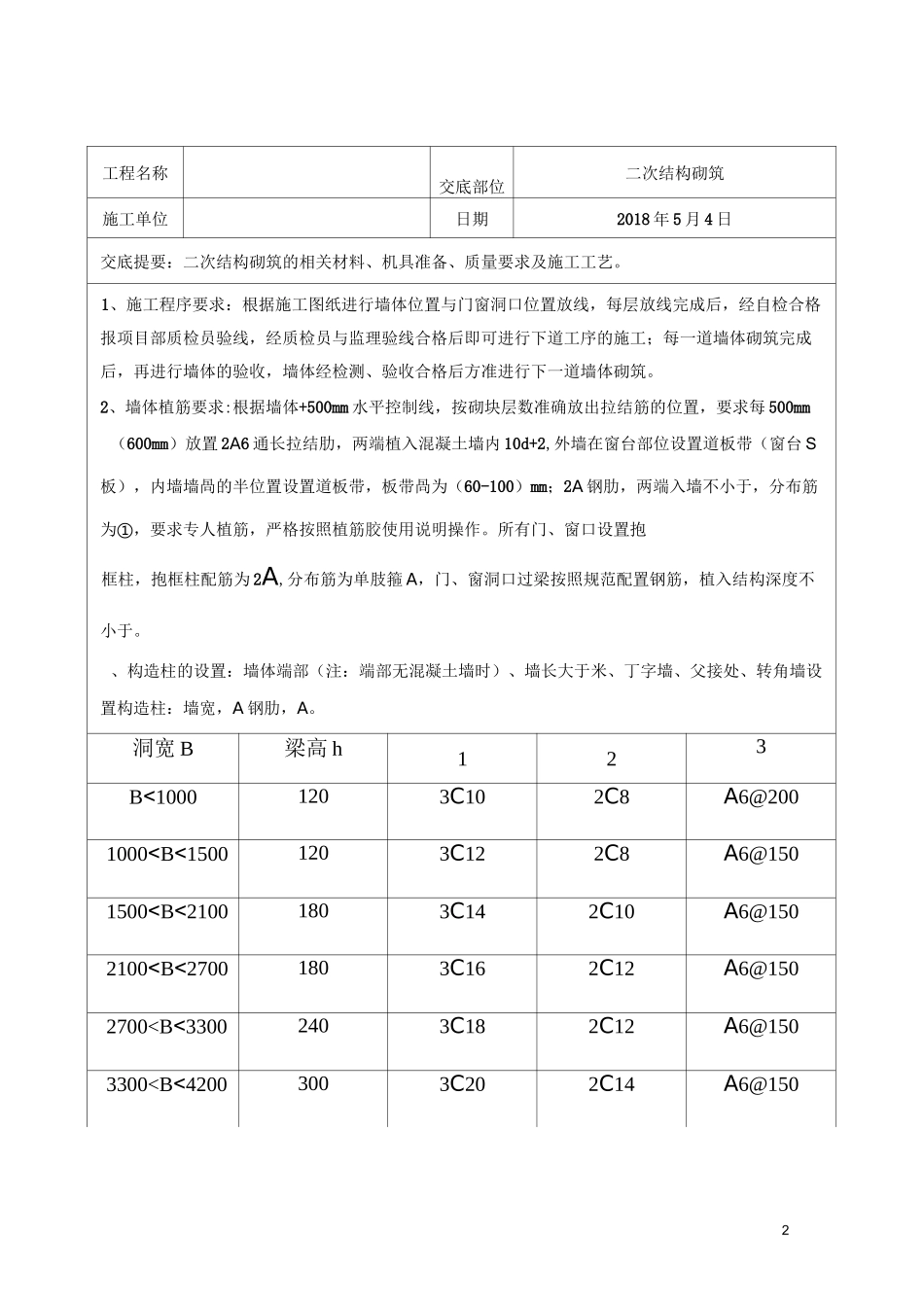 自保温加气块技术交底_第2页