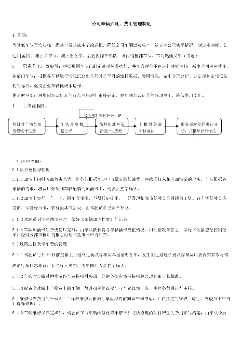车辆油耗、费用管理制度_第3页