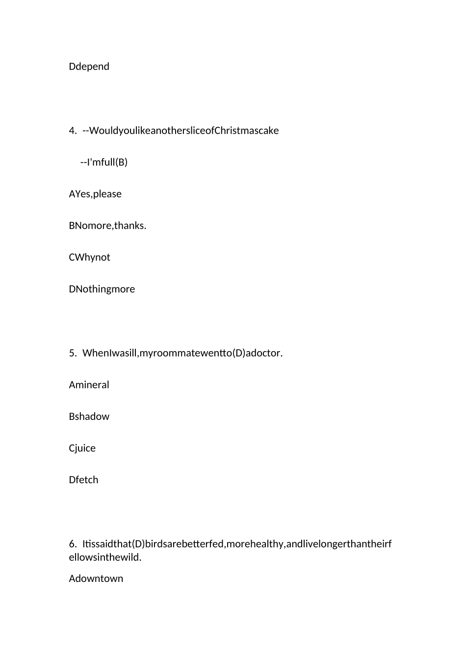 传媒《大学英语》课程考试作业考核试题_第2页