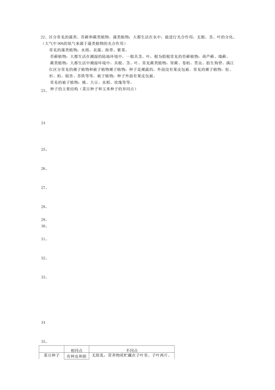 初中生物复习提纲_第3页