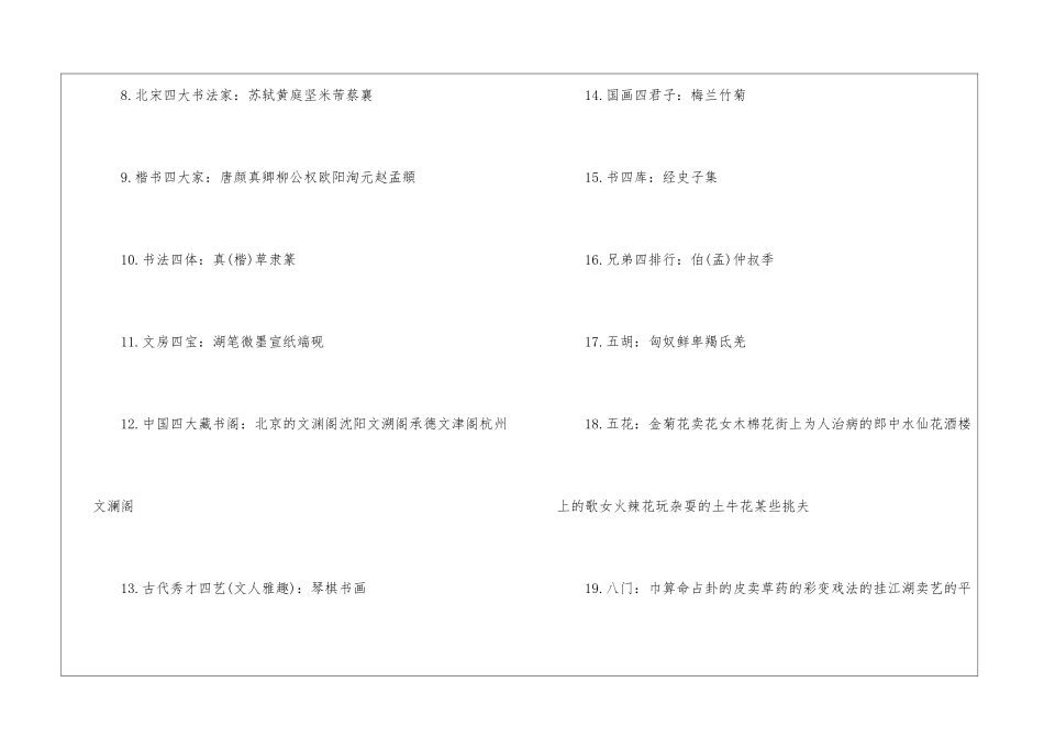 初三语文中考总复习资料总结_第2页