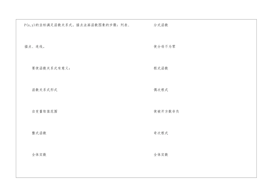 初中中考数学知识点必看的总结_第2页