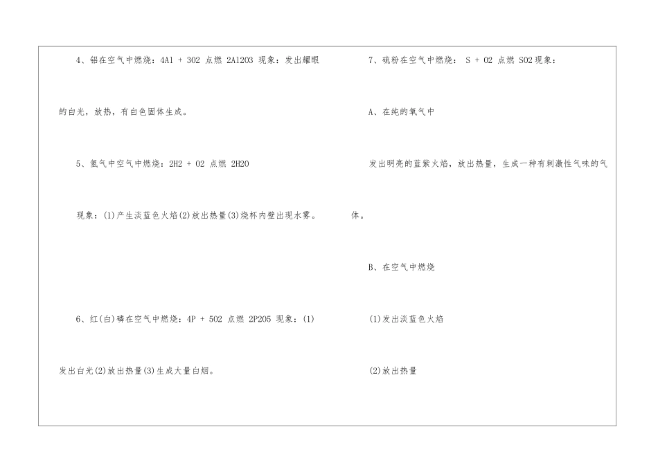 初中化学化合反应整理_第3页