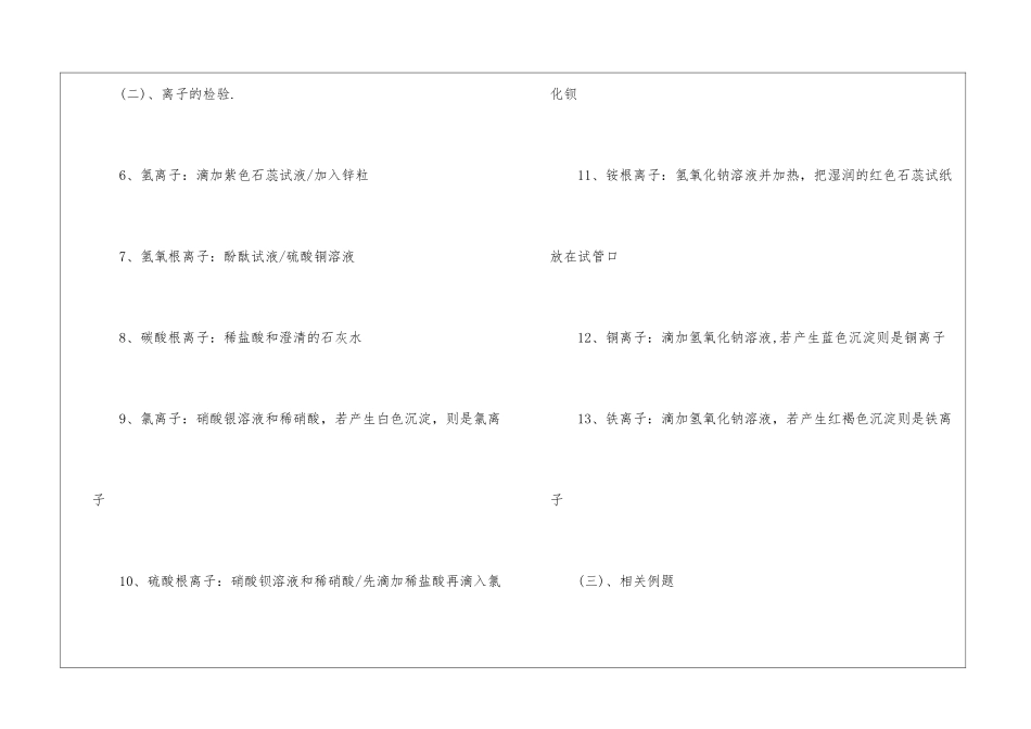 初中化学基本知识点最新2024_第2页
