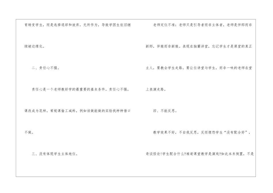 初中化学教学反思5篇_第3页