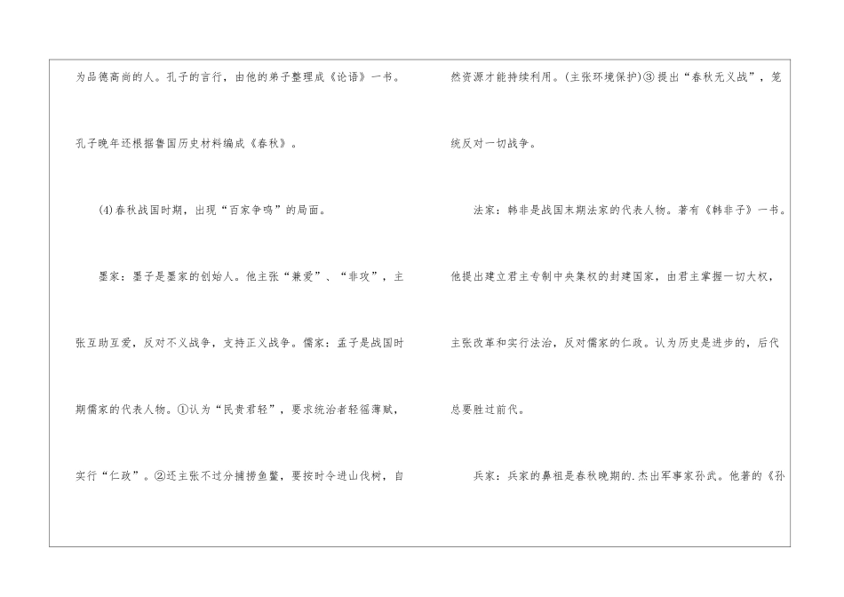 初中历史会考必背知识点最新2024_第3页