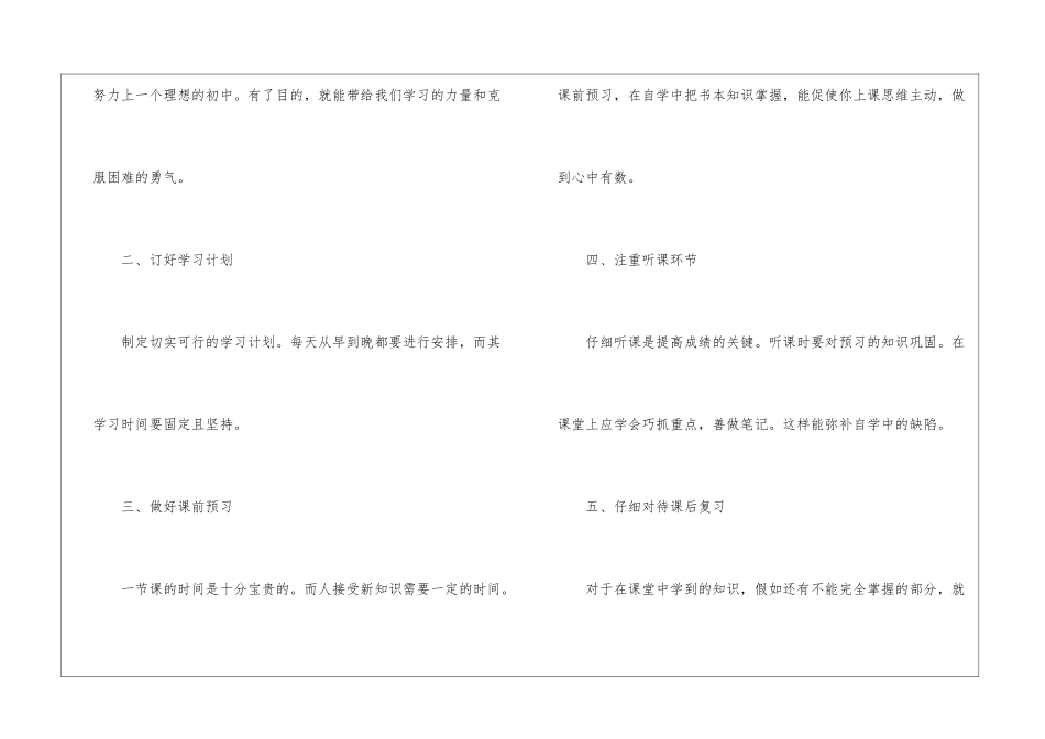 初中学习方法和习惯是什么_第2页