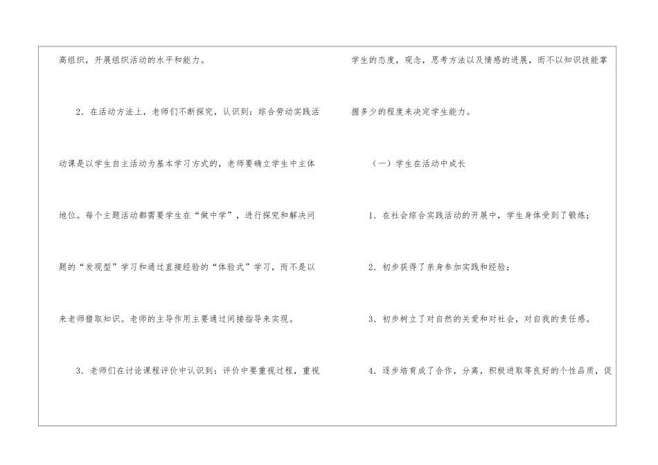 初中学校劳动教育工作总结_第2页