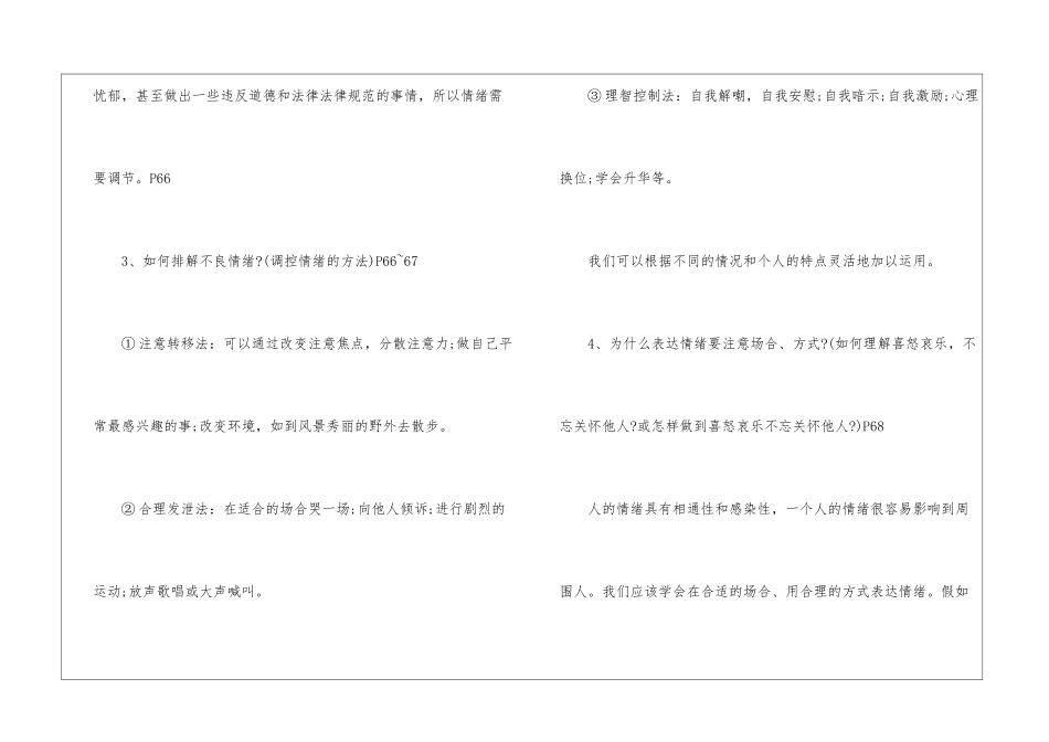 初中政治知识点复习考什么_第2页