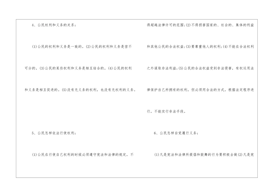 初中政治重要考点之法律有什么_第2页