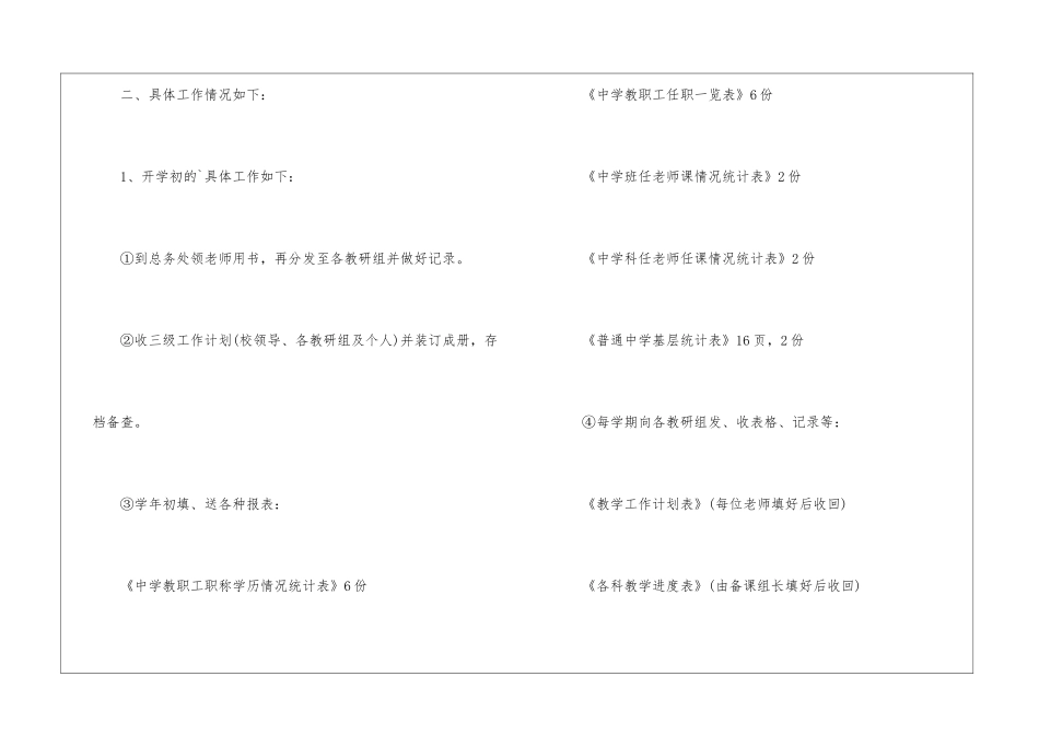 初中教导干事个人工作总结_第2页