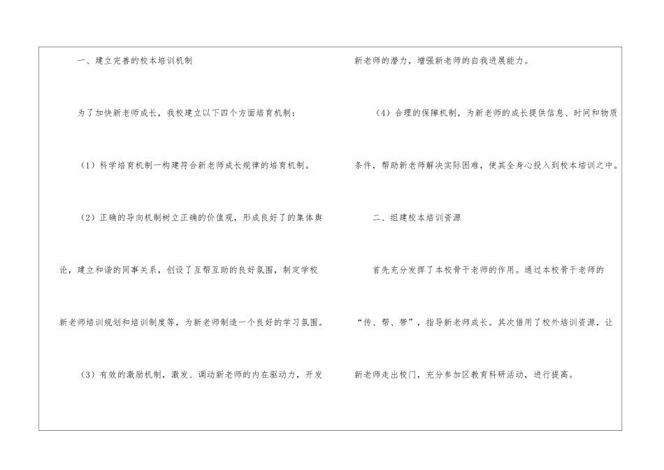 初中教师校本培训工作总结_第2页
