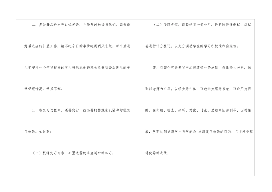 初中英语教学反思(15篇)_第2页