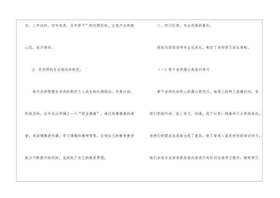 初中部校本培训工作总结_第2页
