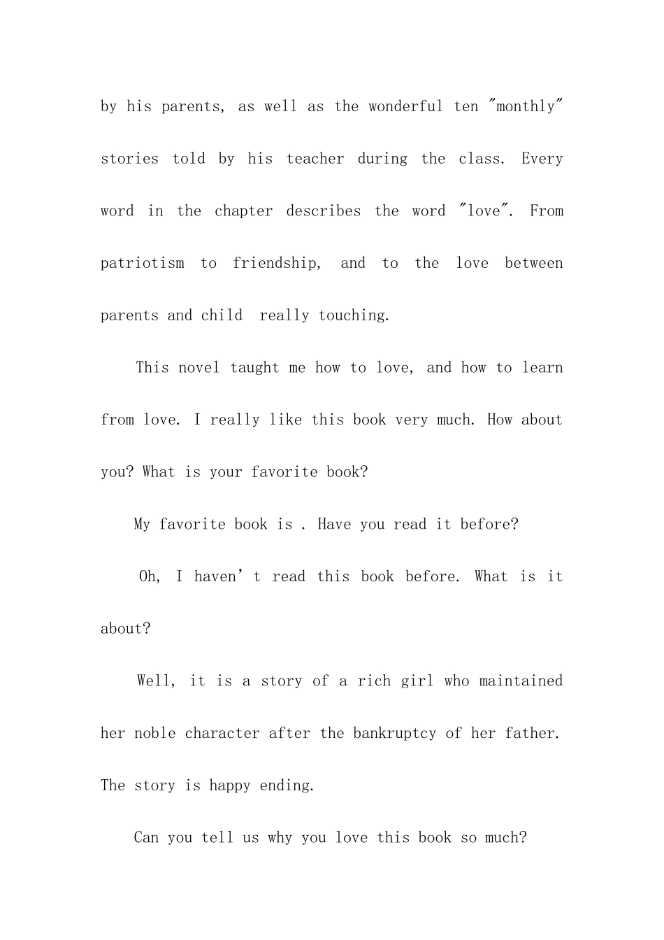 初二英语的三分钟演讲稿_第3页