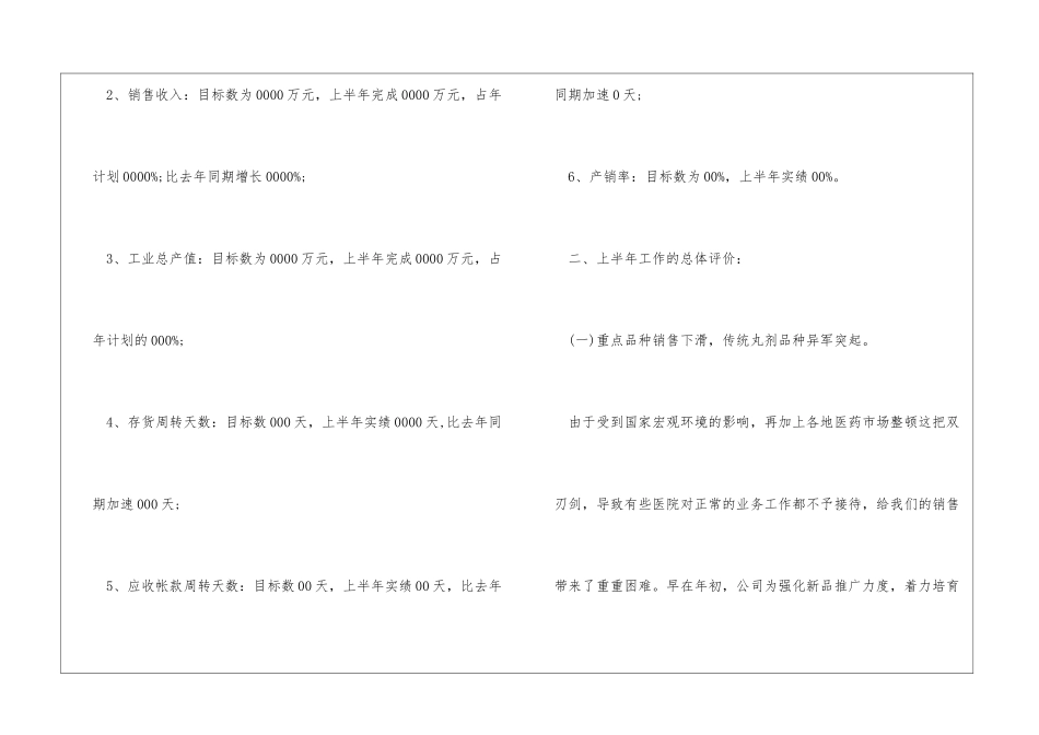 制药企业年终工作总结_第2页