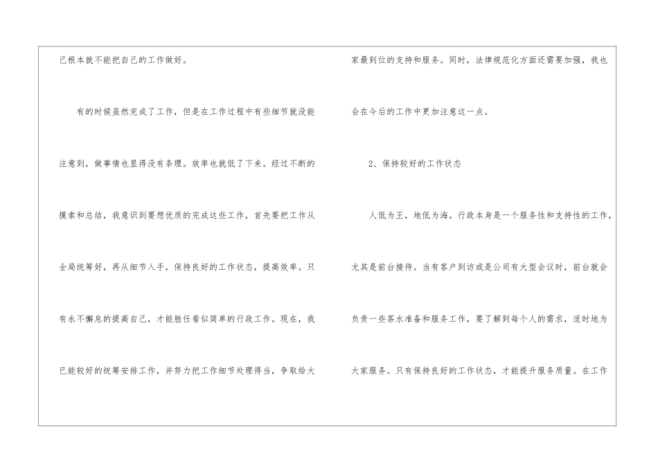 前台一周工作总结_第2页