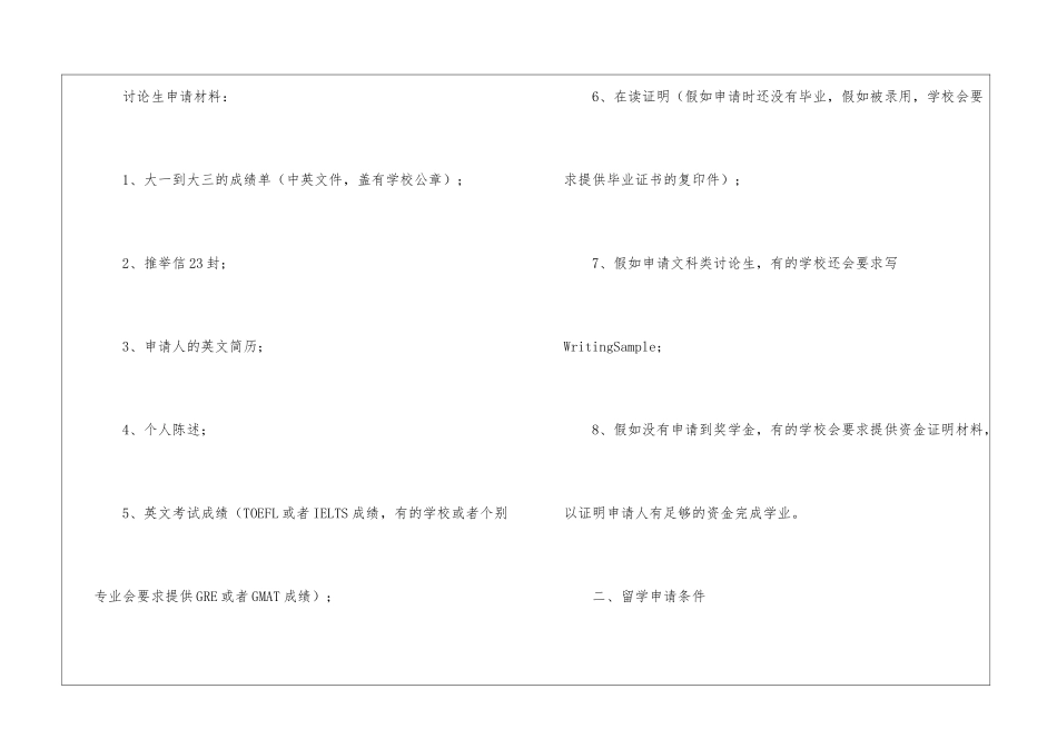 加拿大留学申请需要准备的材料_第2页